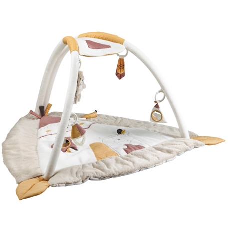 Tapis d'éveil bébé tipi en polyester - timouki Beige 2 - vertbaudet enfant 