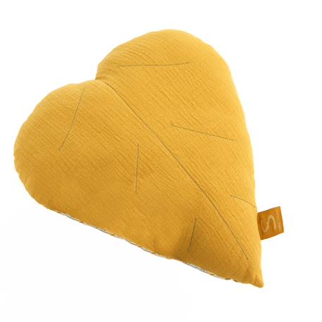 Coussin déco en coton - promenons nous Jaune 1 - vertbaudet enfant 