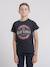 T-shirt col rond pur coton jocoby garçon Bleu marine+Gris+Kaki 1 - vertbaudet enfant 