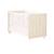 Lit bébé en bois - scandi Blanc/beige+Blanc/gris 2 - vertbaudet enfant 