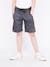 Bermuda molleton baliros garçon Gris clair+Gris foncé 5 - vertbaudet enfant 