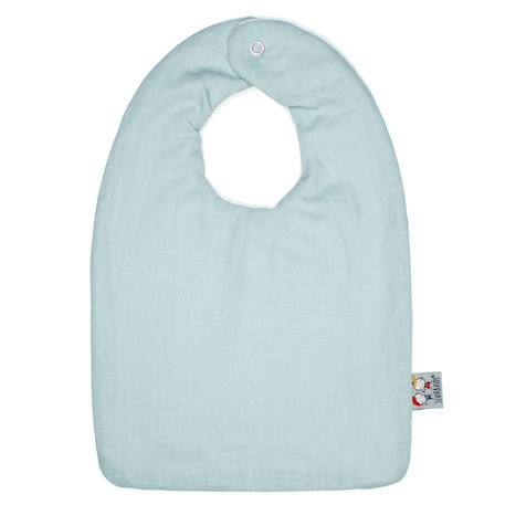 Bavoir bébé en lin Beige+Écru+Pêche+Vert de gris 7 - vertbaudet enfant 