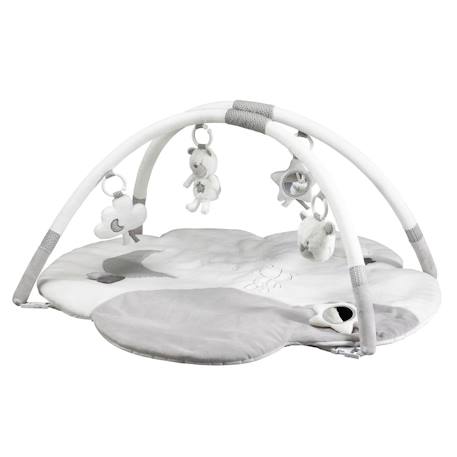 Tapis d'éveil nuage avec arches en polyester - celeste Blanc 1 - vertbaudet enfant 