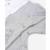 Combishort bébé en coton jacquard biologique doris Blanc / gris 2 - vertbaudet enfant 
