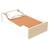 Lit bébé évolutif - little big bed en bois - nature Marron 2 - vertbaudet enfant 