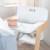 Chaise haute évolutive en bambou fsc® avec plateau repas nature up Anthracite - naturel+Blanc - naturel+Bois naturel 11 - vertbaudet enfant 