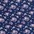 Taies de coussin pour tour de lit modulable fairy flore Bleu marine+Rose 2 - vertbaudet enfant 
