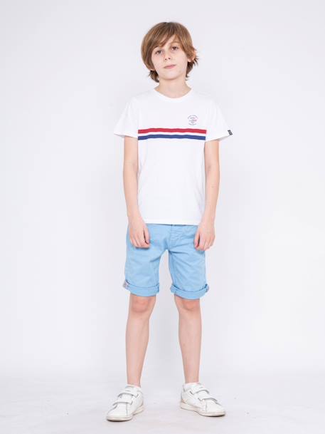 Bermuda blochelli garçon Beige+Bleu ciel+Bleu marine+Gris foncé+Jaune+Rouge 8 - vertbaudet enfant 
