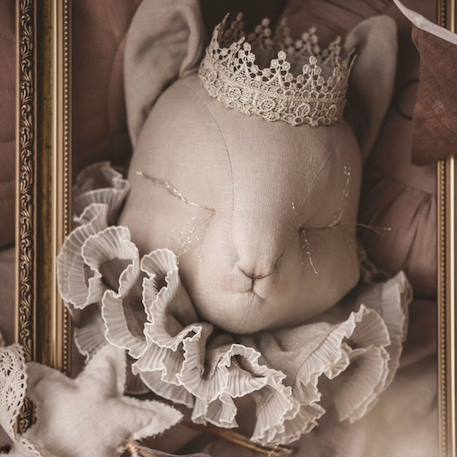 Trophée mural chat en lin – décoration chambre bébé enfant Écru 6 - vertbaudet enfant 