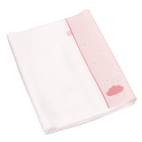 Matelas à langer en coton - lily Blanc/bleu+Blanc/gris+Blanc/rose 8 - vertbaudet enfant 