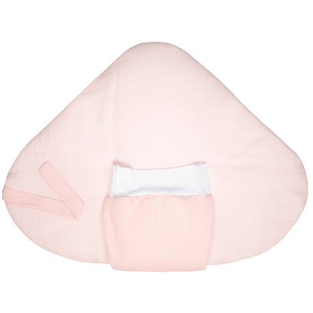 Couverture d'emmaillotage évolutive en nid d'abeille Beige+Bleu+Écru+Gris+Rose 25 - vertbaudet enfant 