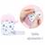Moufle de dentition en silicone alimentaire hérisson Bleu+Gris+Rose 17 - vertbaudet enfant 