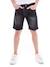 Bermuda en jean slim billing garçon Noir 1 - vertbaudet enfant 