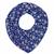 Bavoir bandana cache-cou réversible flore Bleu 1 - vertbaudet enfant 