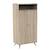 Armoire 2 portes et 1 niche - access Marron+Marron/blanc 2 - vertbaudet enfant 