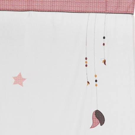 Rideau à pattes en coton - timouki Beige 3 - vertbaudet enfant 