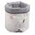 Lot de 3 panières gigognes en tissu en coton - timouki Beige 2 - vertbaudet enfant 