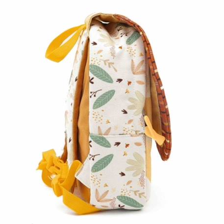 Sac à dos maternelle et crèche animaux Jaune+Orange+Rose 4 - vertbaudet enfant 
