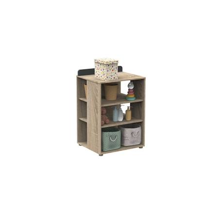 Commode à langer évolutive en bureau - nova Blanc+Bleu+Gris 13 - vertbaudet enfant 