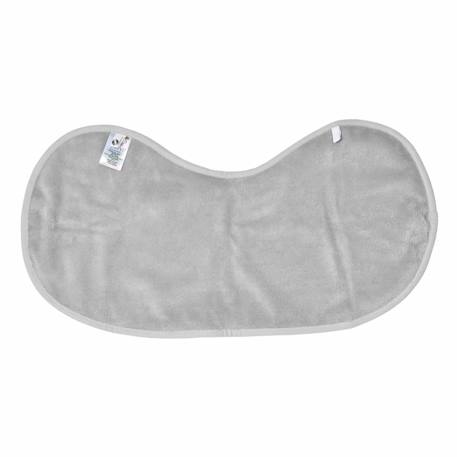 Bavoir d'épaule en gaze de coton et bambou Denim+Gris+Moutarde 6 - vertbaudet enfant 