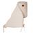 Tour de lit universel en gaze de coton jeanne Beige+Blanc+Blanc à pois or+Bleu+Camel+Écru+Gris clair+Rose+Terracotta+Vert de gris 1 - vertbaudet enfant 