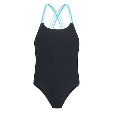 Maillot de bain 1 pièce harma nylon Noir / bleu clair vif 1 - vertbaudet enfant 