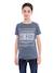 T-shirt pur coton naranja garçon Bleu marine 1 - vertbaudet enfant 