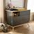 Commode 1 porte 3 tiroirs - boreale Gris 3 - vertbaudet enfant 