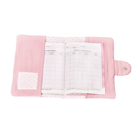 Protège carnet de santé en coton - lily Rose 3 - vertbaudet enfant 