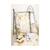 Cape de bain plus gant en coton - pluche et pompon Blanc 3 - vertbaudet enfant 