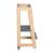 Tour d'apprentissage évolutive en bambou fsc® Anthracite+Anthracite - naturel+Blanc+Blanc - naturel+Naturel 9 - vertbaudet enfant 