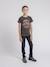 T-shirt col rond pur coton jocoby garçon Bleu marine+Gris+Kaki 8 - vertbaudet enfant 