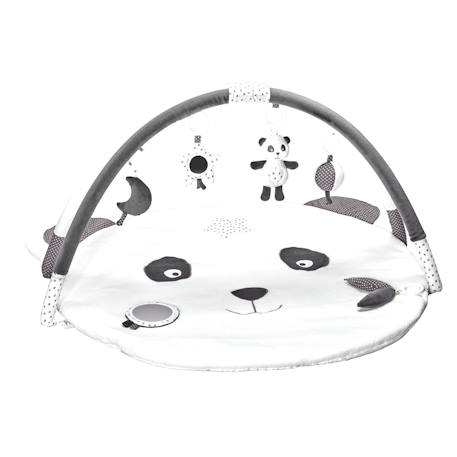 Tapis d'éveil en velours - chao chao Blanc 1 - vertbaudet enfant 