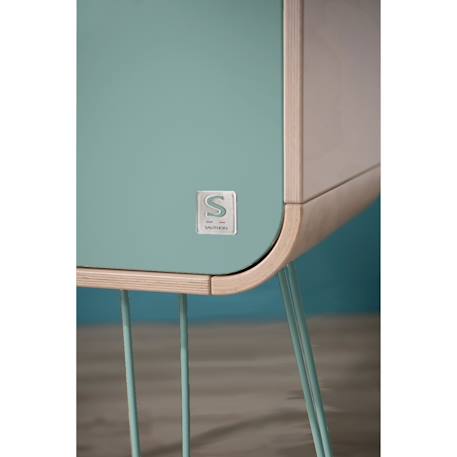 Berceau pieds métal - bambin Marron/gris+Marron/orange+Marron/vert 9 - vertbaudet enfant 