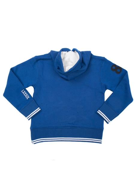 Sweat white garçon Bleu 2 - vertbaudet enfant 