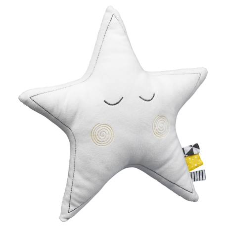 Coussin déco étoile - babyfan Blanc 1 - vertbaudet enfant 