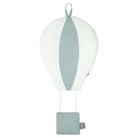 Montgolfière murale décorative en lin Beige+Pêche+Vert 9 - vertbaudet enfant 