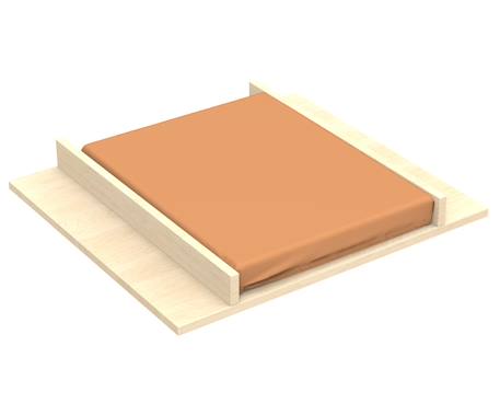 Plan à langer pour commode jusqu'à 15 kg - nature Marron 1 - vertbaudet enfant 
