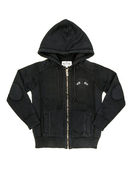 Gilet luicio garçon Gris+Marine 4 - vertbaudet enfant 