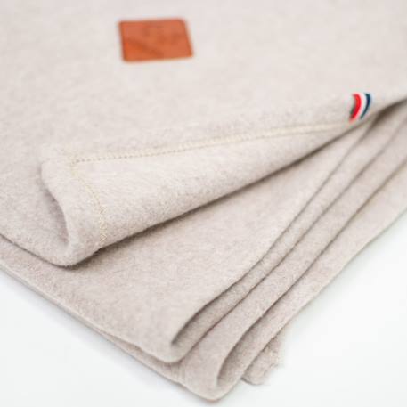 Couverture polaire  coton ultra-doux Beige+Écru+Moutarde+Rose+Vert eucalyptus 2 - vertbaudet enfant 
