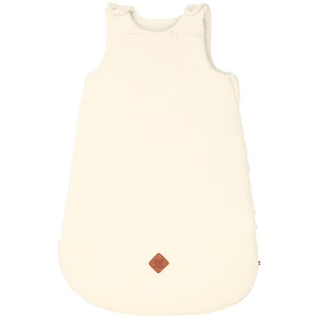 Gigoteuse sans manches en gaze de coton jeanne Beige+Blanc+Blanc à pois or+Bleu+Camel+Écru+Gris+Terracotta+Vert de gris+Vieux rose 17 - vertbaudet enfant 