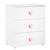 Commode à langer 3 tiroirs - basic Blanc+Blanc/gris+Blanc/rose 10 - vertbaudet enfant 