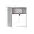 Lit combiné évolutif en bois - scandi Blanc/gris 3 - vertbaudet enfant 