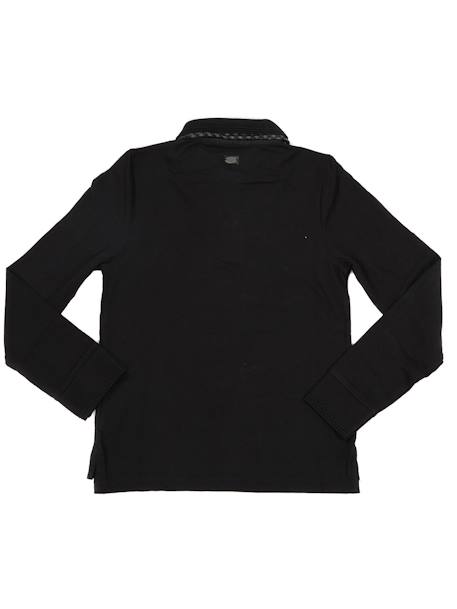 Polo poppy garçon Gris+Noir 6 - vertbaudet enfant 