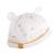 Lot bonnet et moufles bébé en coton - sunlight Blanc 2 - vertbaudet enfant 