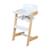 Chaise haute évolutive en bambou fsc® avec plateau repas nature up Anthracite - naturel+Blanc - naturel+Bois naturel 7 - vertbaudet enfant 