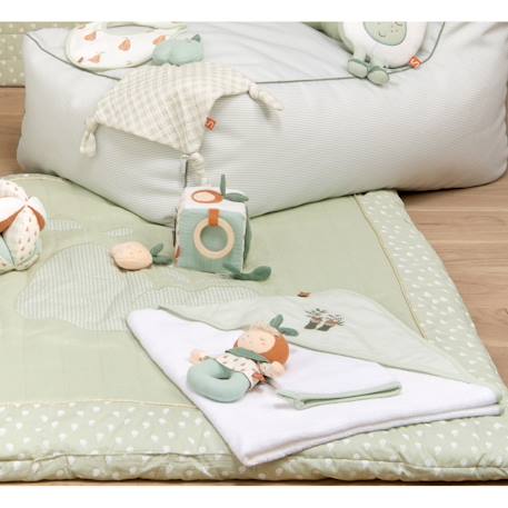 Hochet en coton - botanica Vert 2 - vertbaudet enfant 