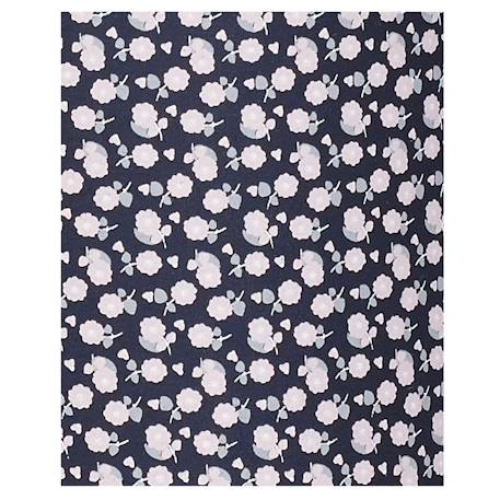 Lampe de chevet avec pied en coton marine - miss fleur de lune Bleu marine 2 - vertbaudet enfant 