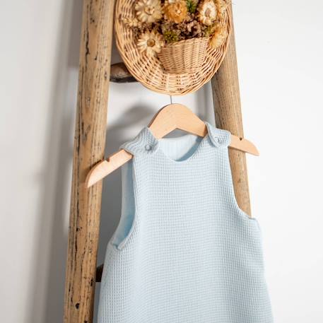 Gigoteuse d'été en nid d'abeille - tog 0,5 Beige+Bleu+Écru+Gris clair+Rose+Vert 8 - vertbaudet enfant 
