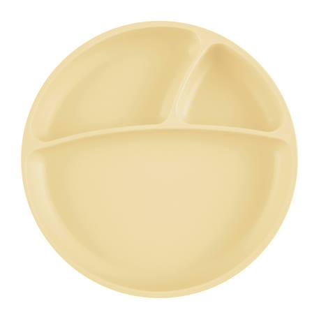 Assiette bébé à ventouse en silicone Caramel+Jaune+Rose clair+Terracotta 7 - vertbaudet enfant 